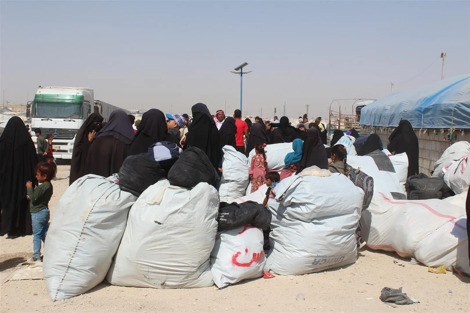Third Iraqi batch leaves al-Hol Camp
