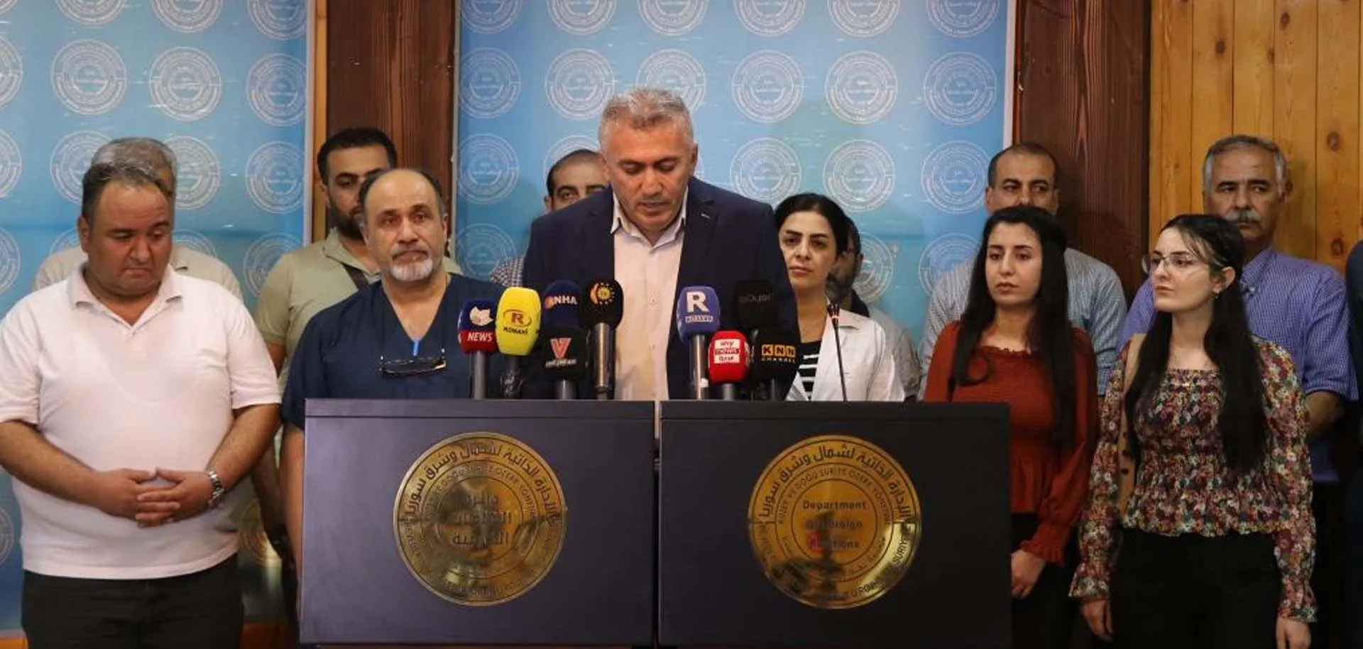  Depoliticizing humanitarian file.” Health Authority of AANES calls on International Coalition to Support it
