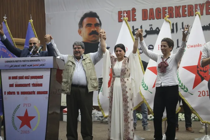 ​​​​​​​Muslim and Asya Abdullah elected co-chair of the PYD