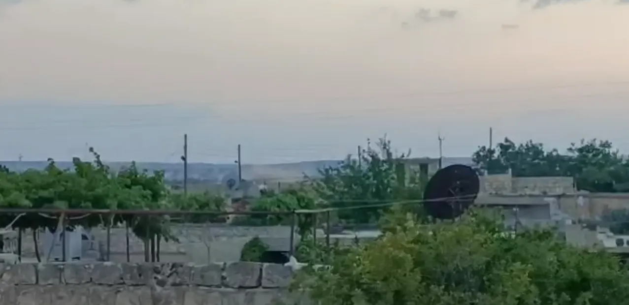 ​​​​​​​Turkish occupation bombs village of Beineih in Shirawa district