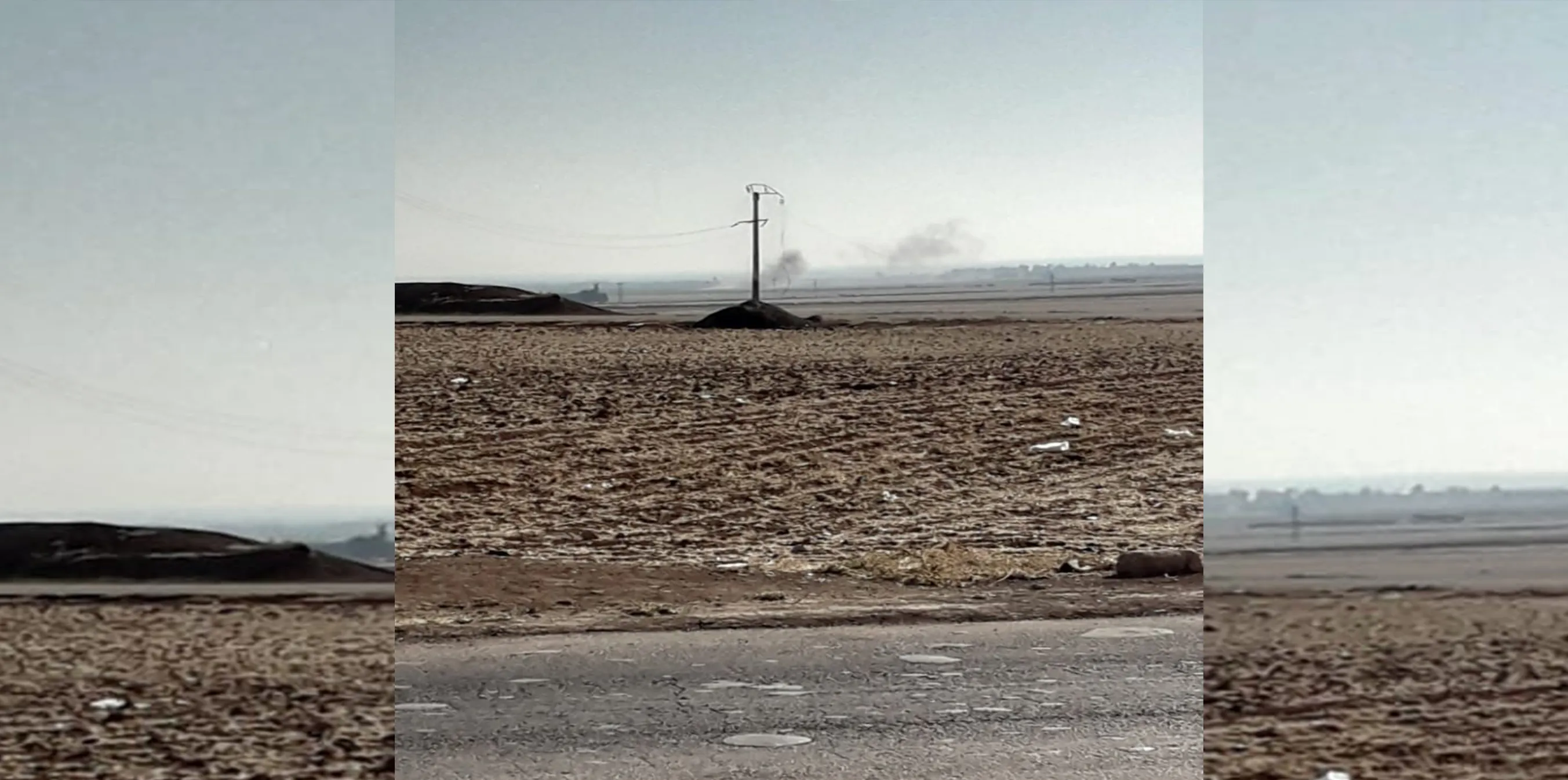 On the first day of Eid, Turkish army bombs 2 villages in al-Shahba