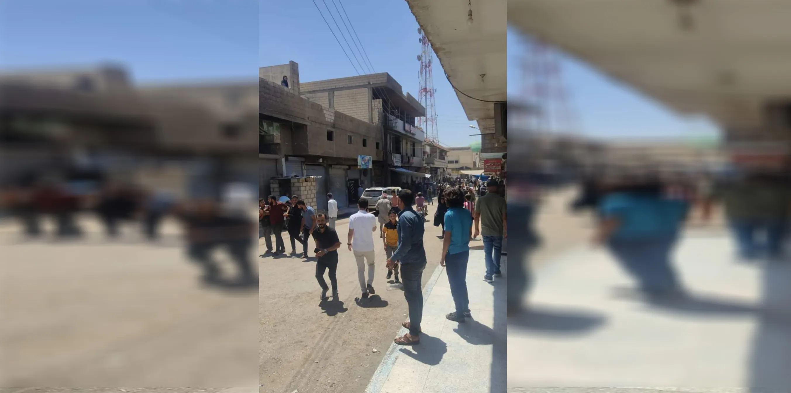 An explosion occurred in the center of occupied Serêkaniyê