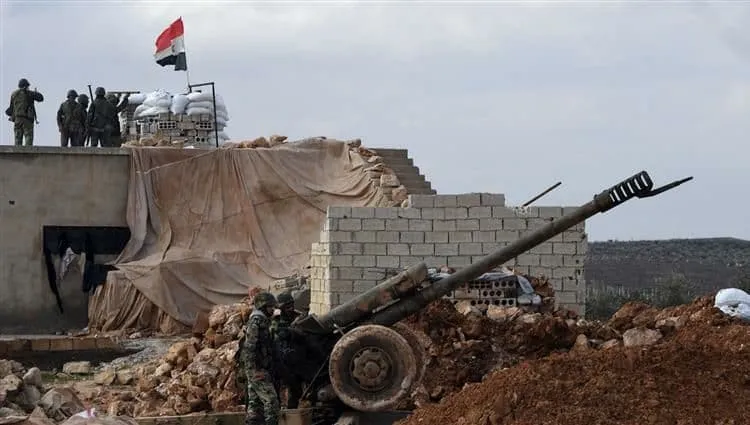 Damascus forces target areas in Jabal Al-Zawiyah south of Idlib