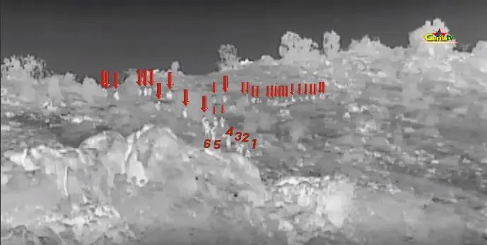 Gerîla TV publishes footage of an operation in Amideh hill