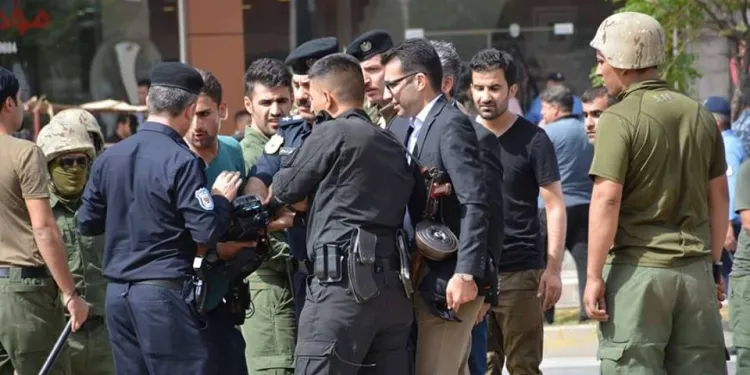 22 violations against 62 journalists during 6 months in Southern Kurdistan
