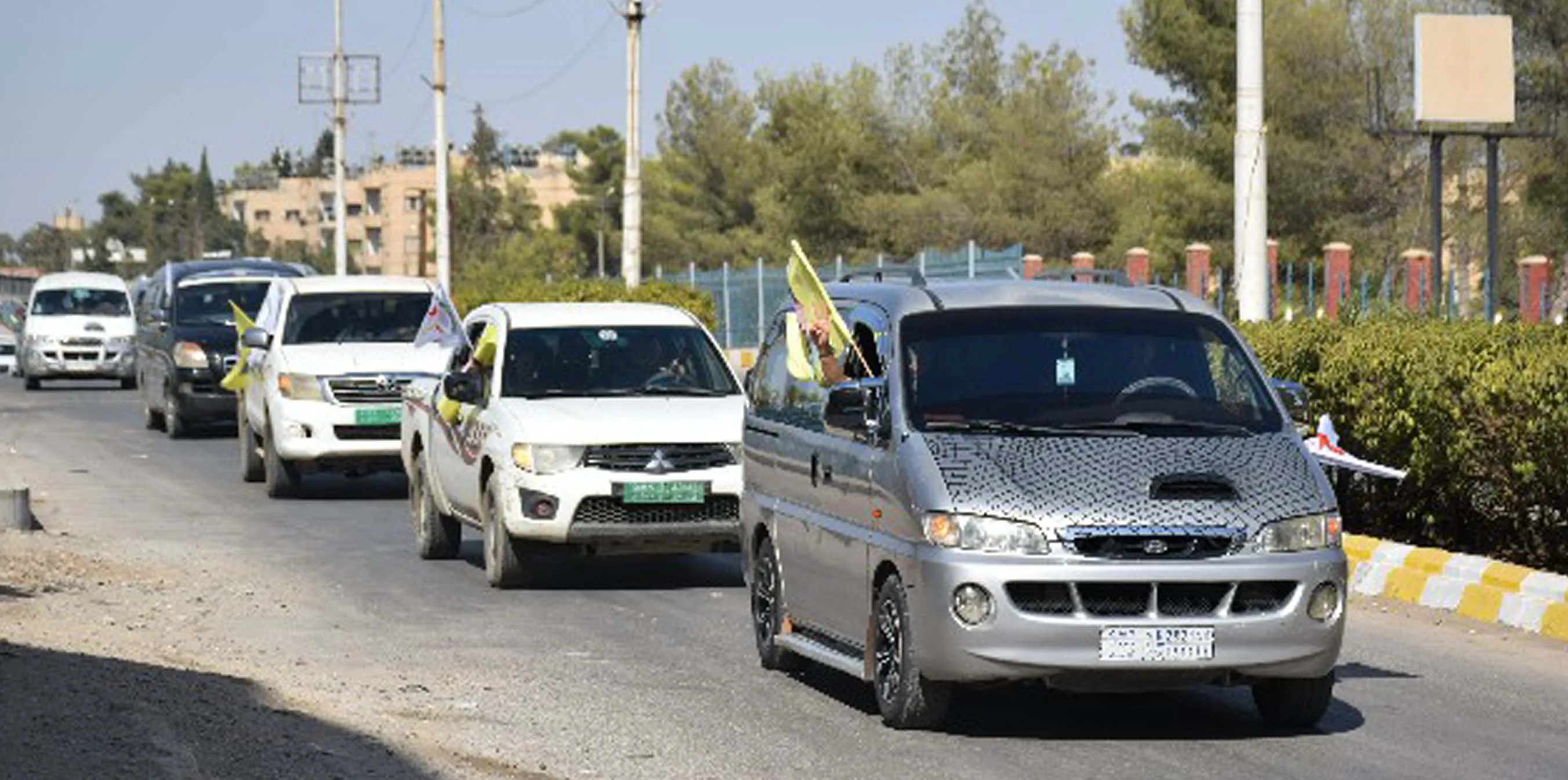 People flock to Qamishlo to participate “July 19th Revolution” celebration