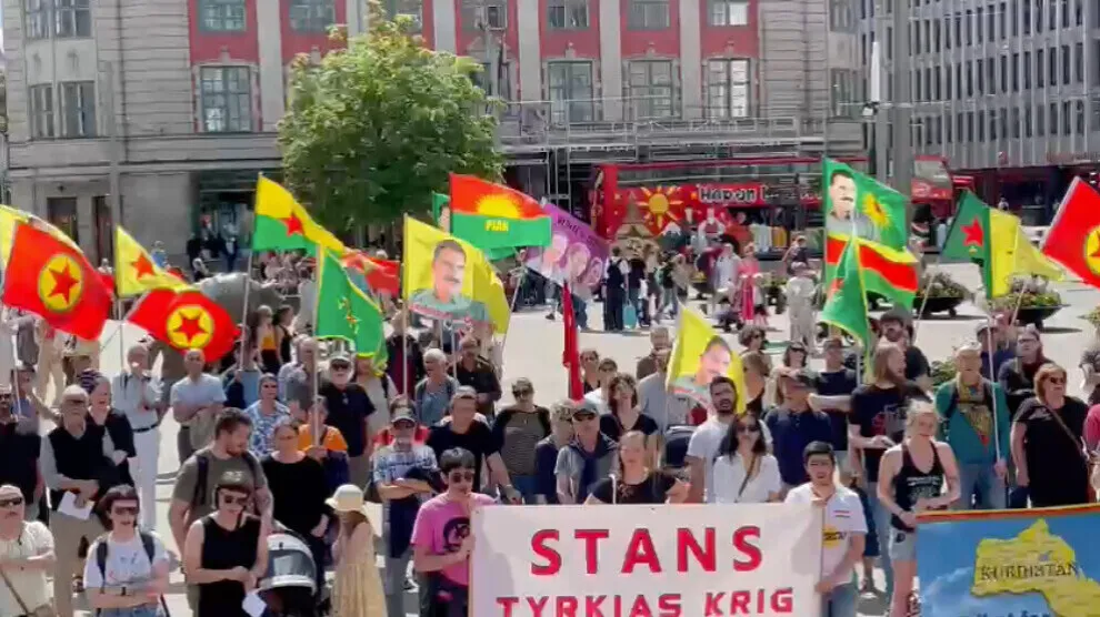 Protests against Madrid Agreement in Norway