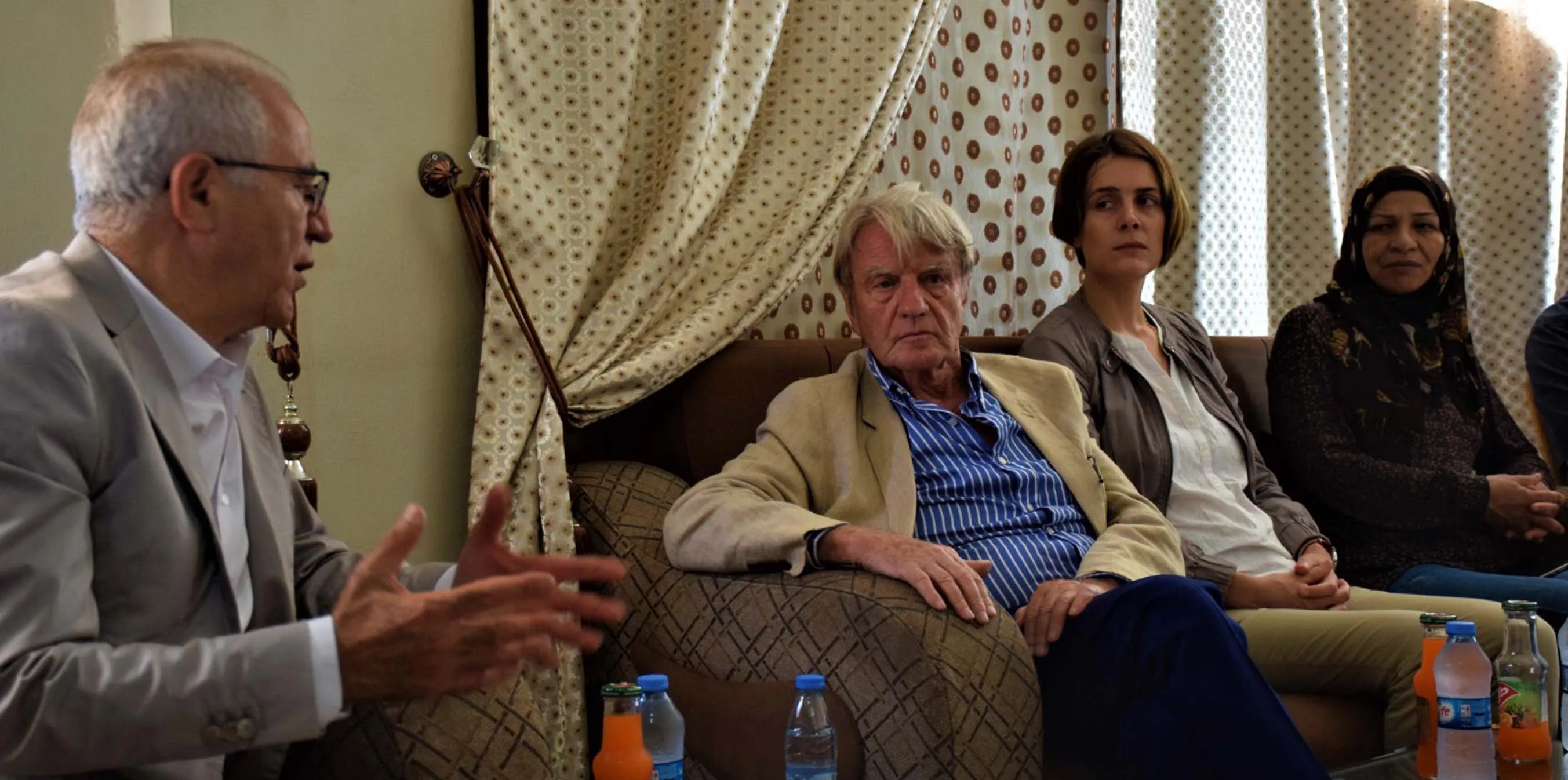 ​​​​​​​Council of Tal Tamr district and French delegation discuss situation, crimes of occupation