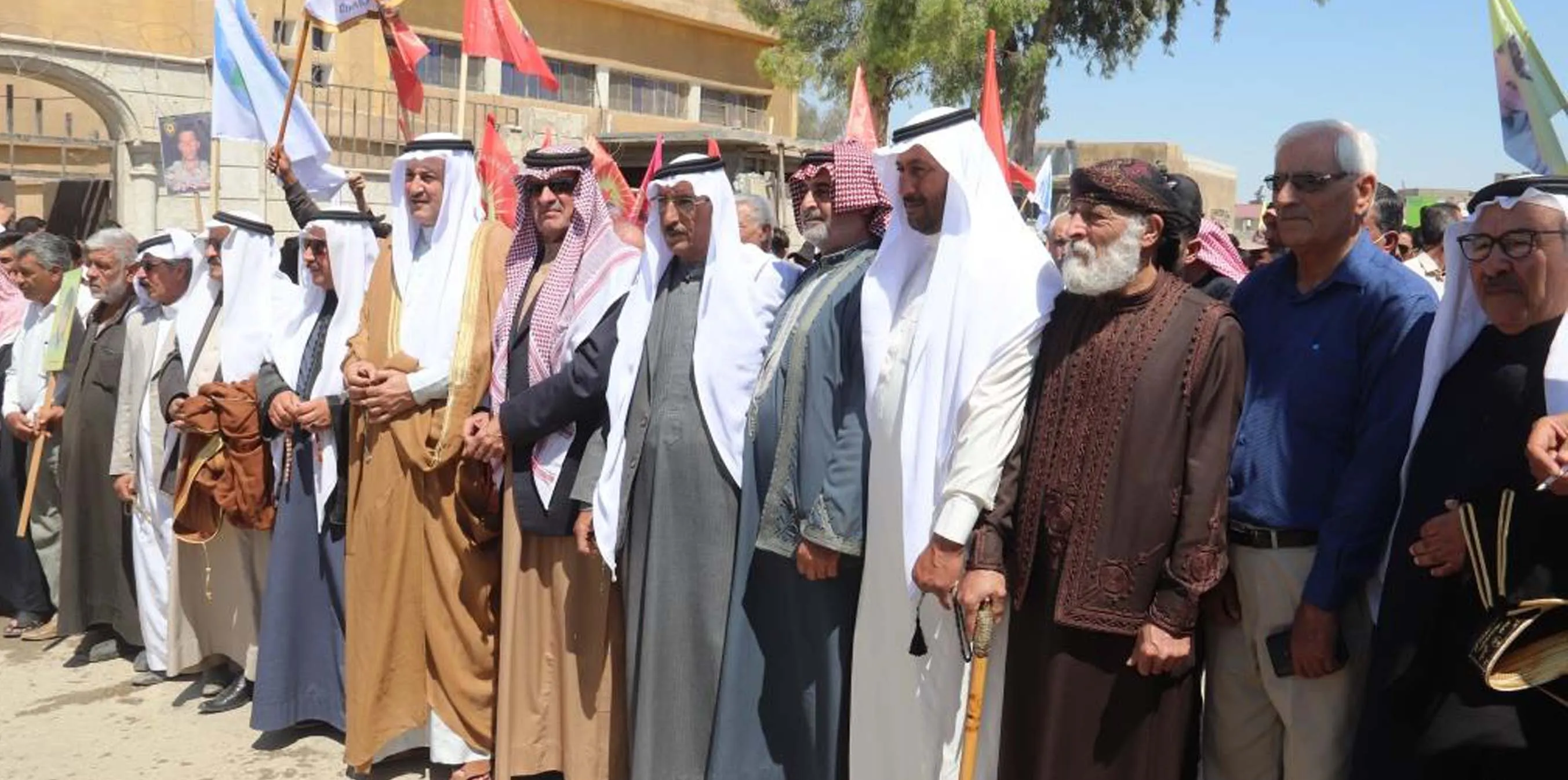 ​​​​​​​Arab notables confirm to adhere principles people's revolutionary war to deter Turkey