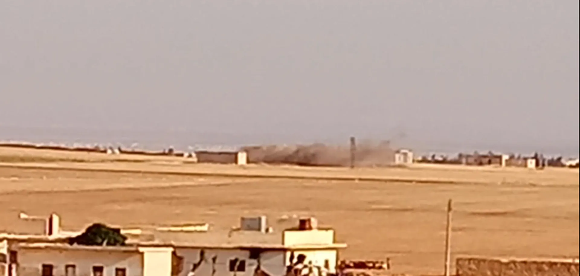 ​​​​​​​Turkish occupation shells village in Shahba