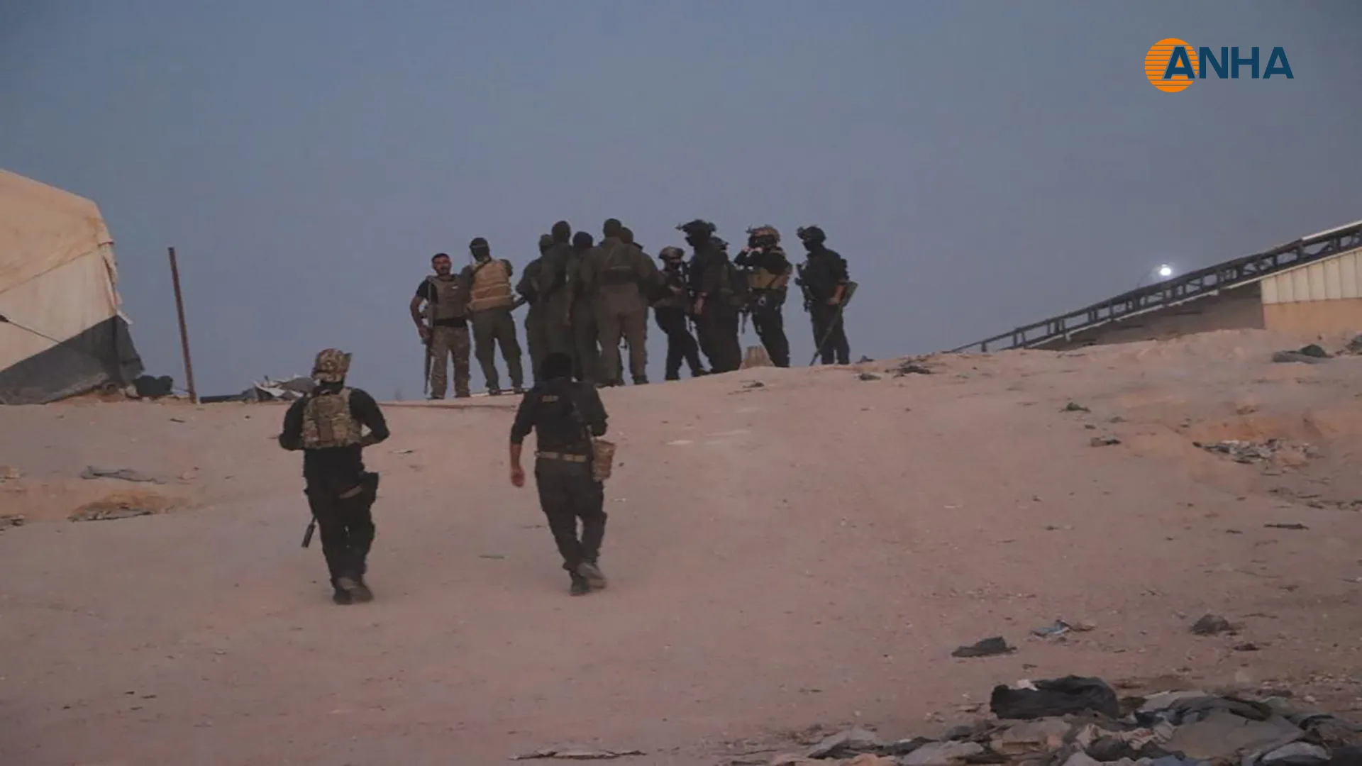 ​​​​​​​Fifth day of "Humanity and Security" campaign: Finding documents, ISIS currency