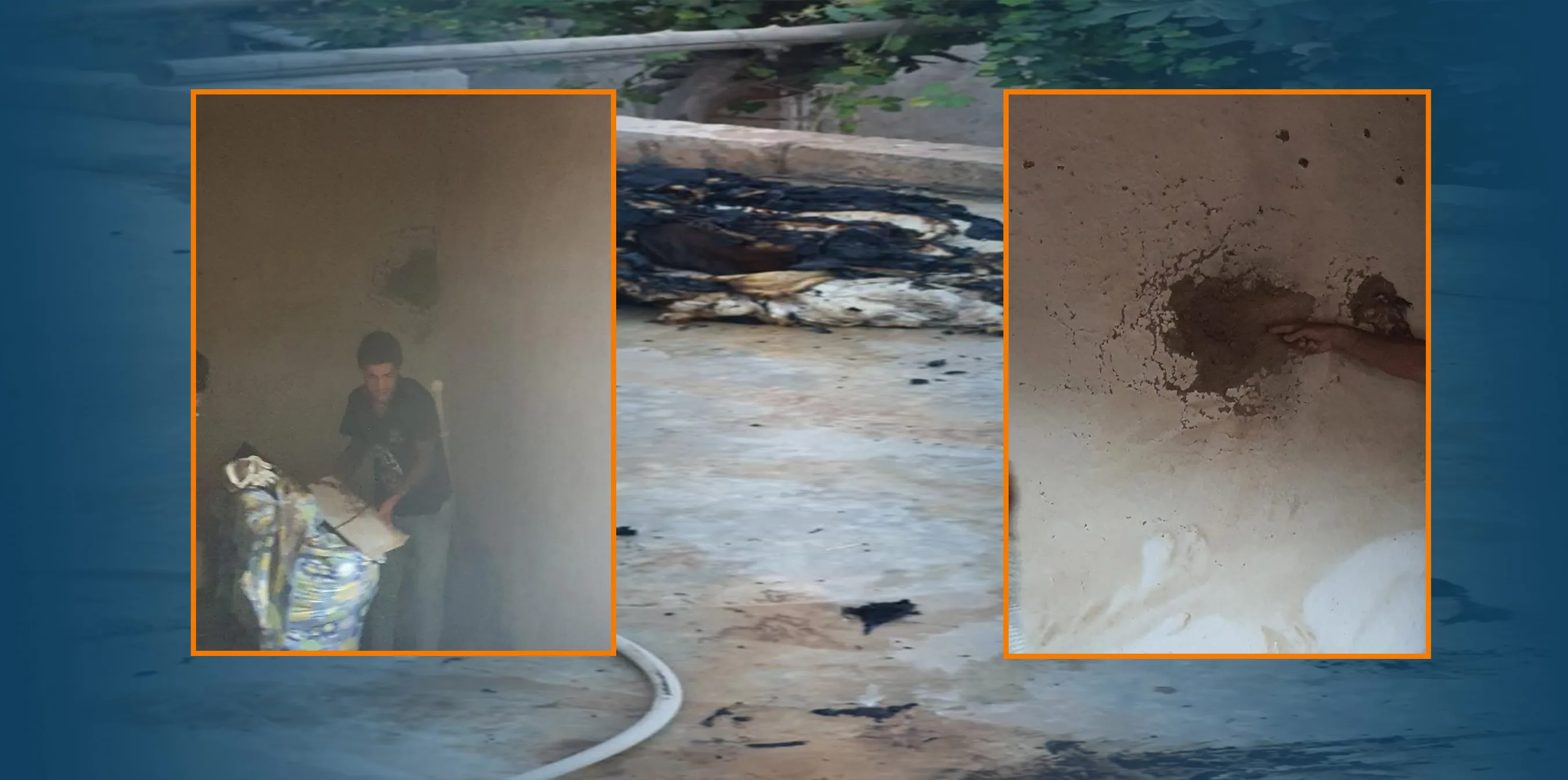 ​​​​​​​In pictures.. Turkish bombing effects on the villages of Al-Darbasiya district