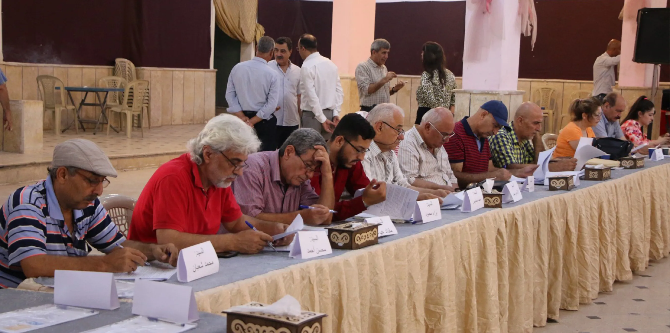 Aleppo Consultative Meeting between the patriotic and Democratic Forces and figures kicks off