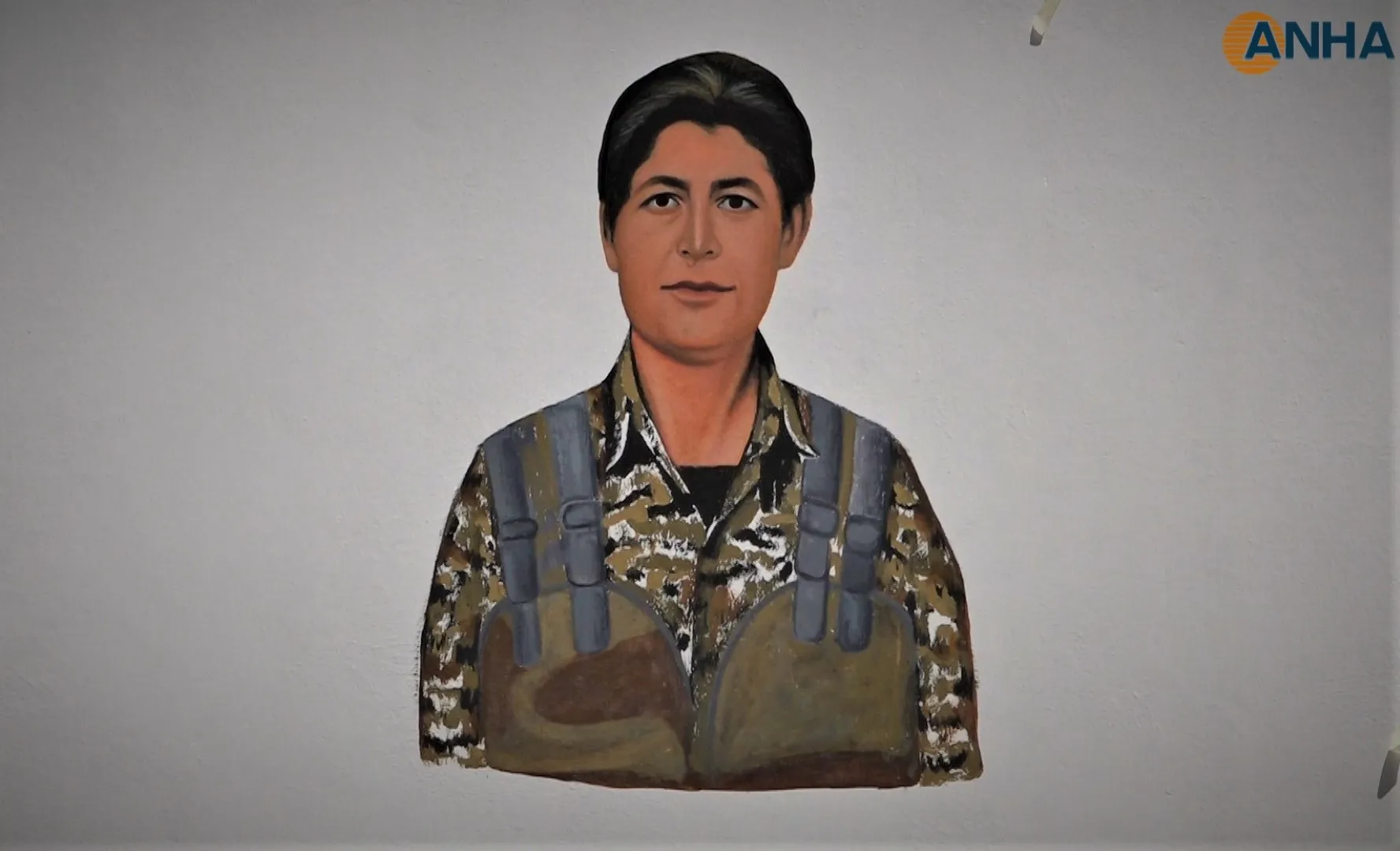 ​​​​​​​TMC commemorates leader Rinas Roj and TMC's martyrs through mural in Hasaka