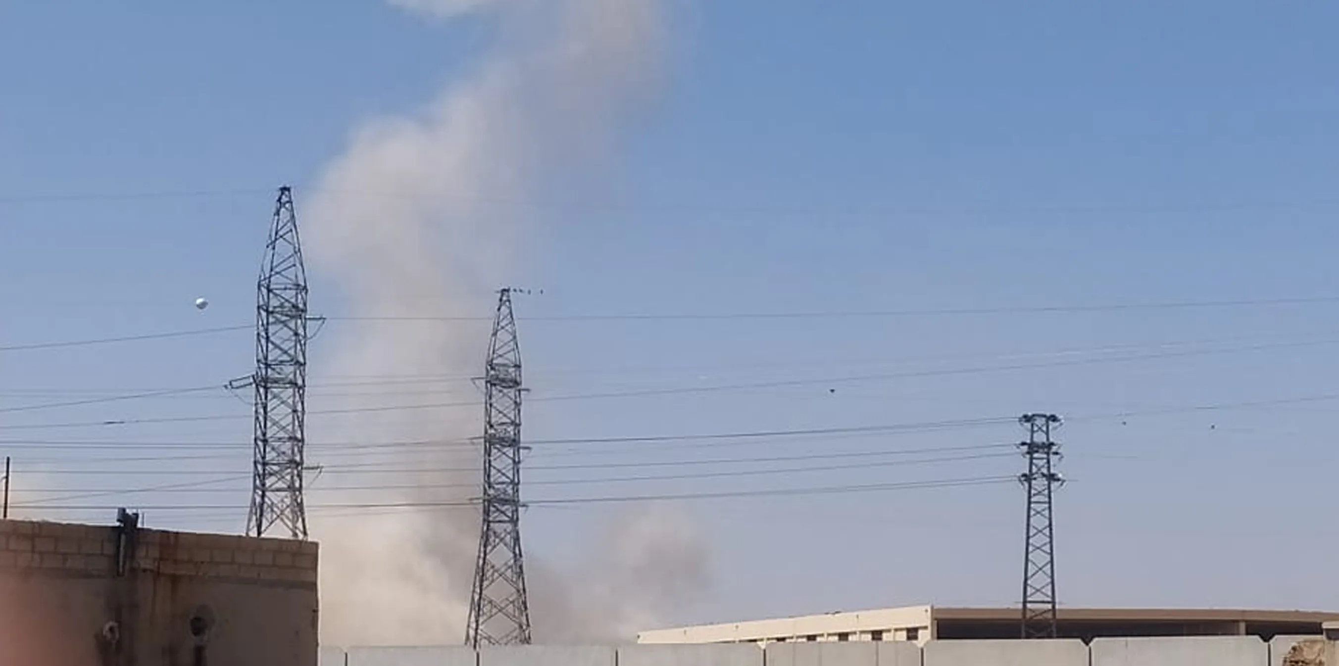 Turkish occupation UAV bombes the city of Qamishlo
