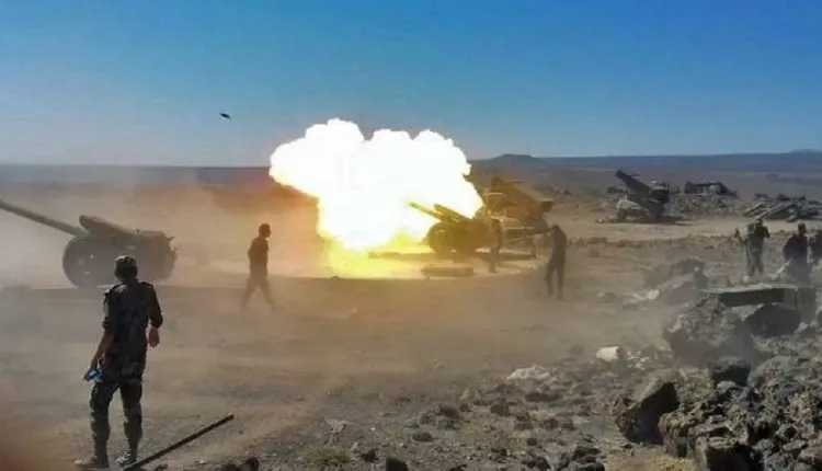 Damascus govt troops bomb villages in countryside of Idlib and Hama