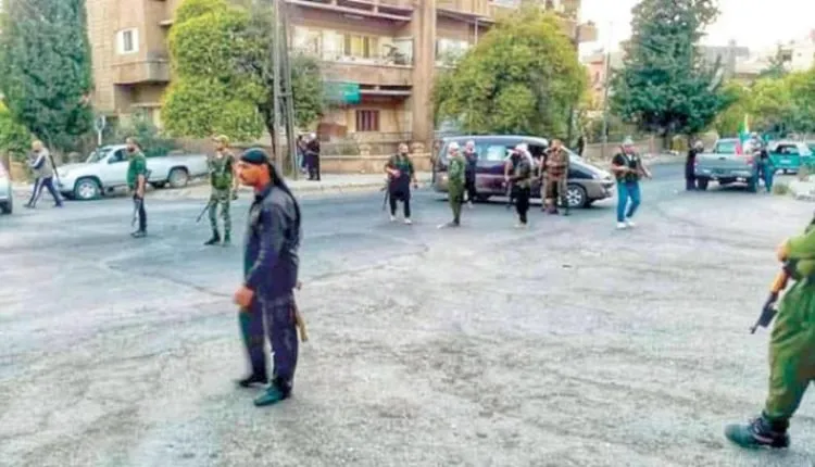Local factions launch security crackdown against groups backed by Hezbollah and Iran in Al-Suwaydaa
