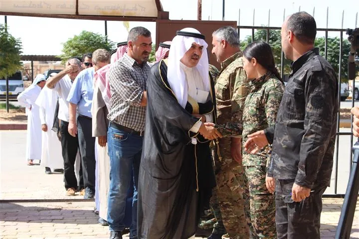 ​​​​​​​ Sheikhs and dignitaries of Deir ez-Zor clans renew support for SDF