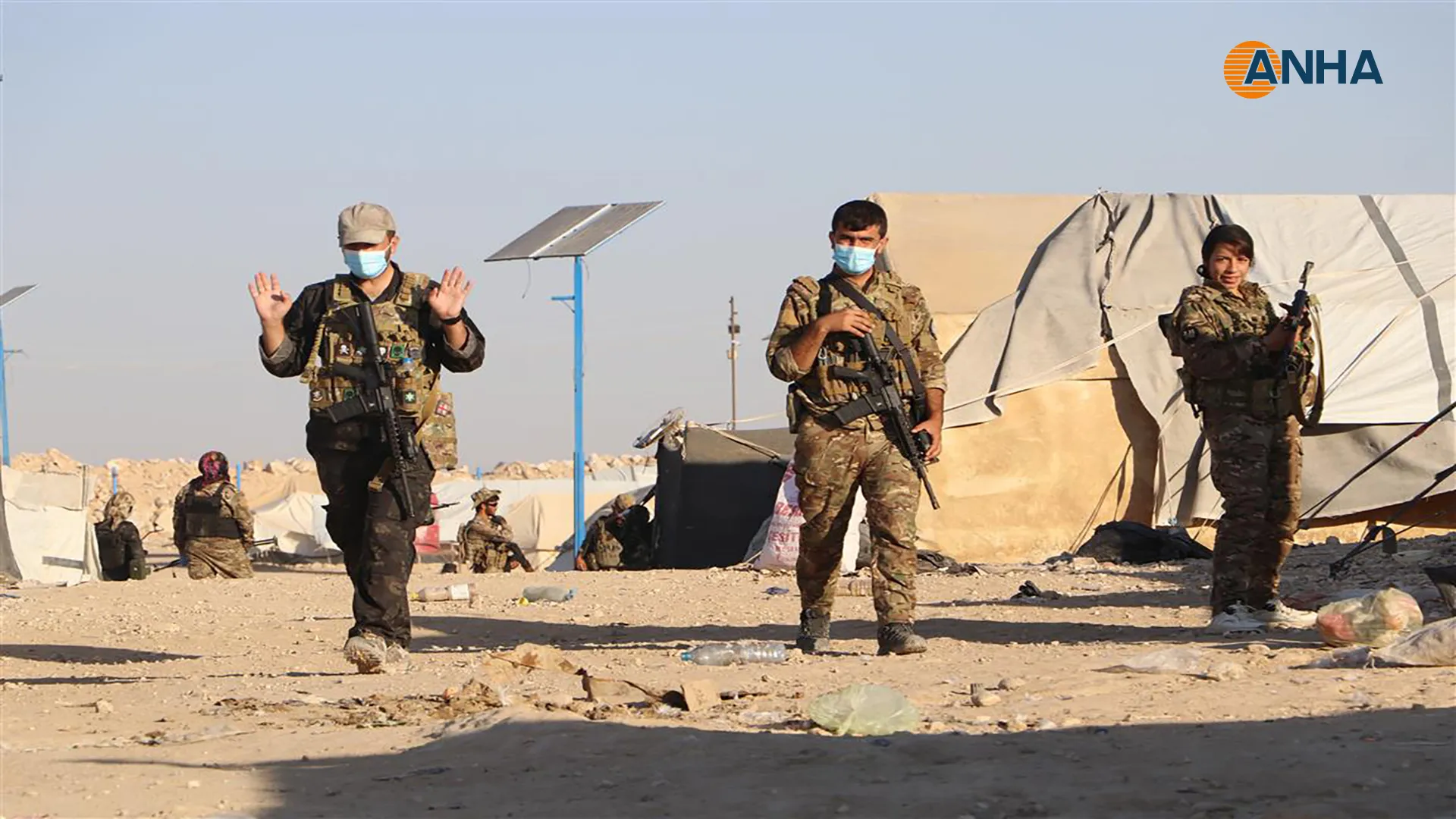 "Humanity and Security" campaign continues on its 22nd day, in Al-Hol camp