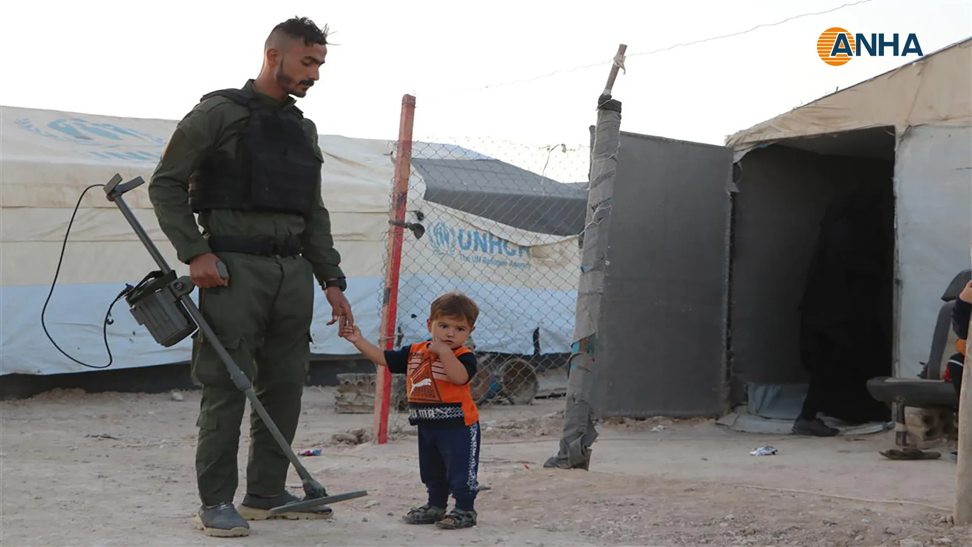 "Humanity and Security" campaign continue on its 15th day in Al-Hol camp.