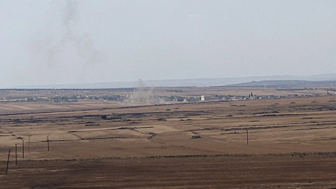 ​​​​​​​Turkish occupation bombs village of Beina in Shirawa with heavy weapons