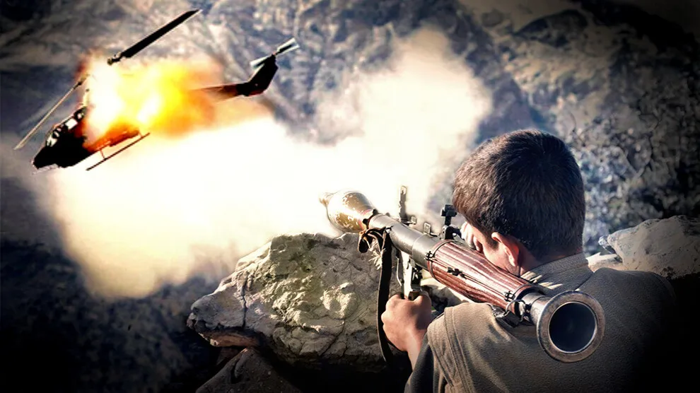 HPG shoot down Skorsky's helicopter in Zap