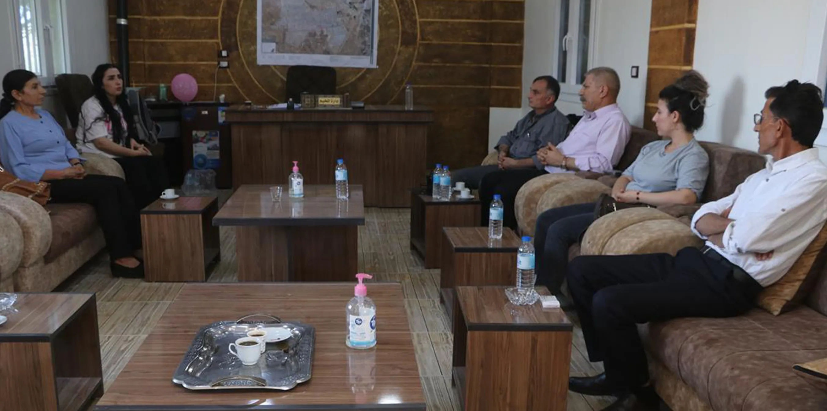 TEV-DEM delegation visits Al-Hol camp and praises the efforts of the participating forces in the Security campaign