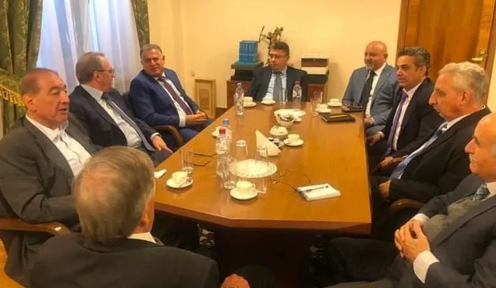 ​​​​​​​Representative of the Russian President meets a delegation from SDC; Syrian political forces
