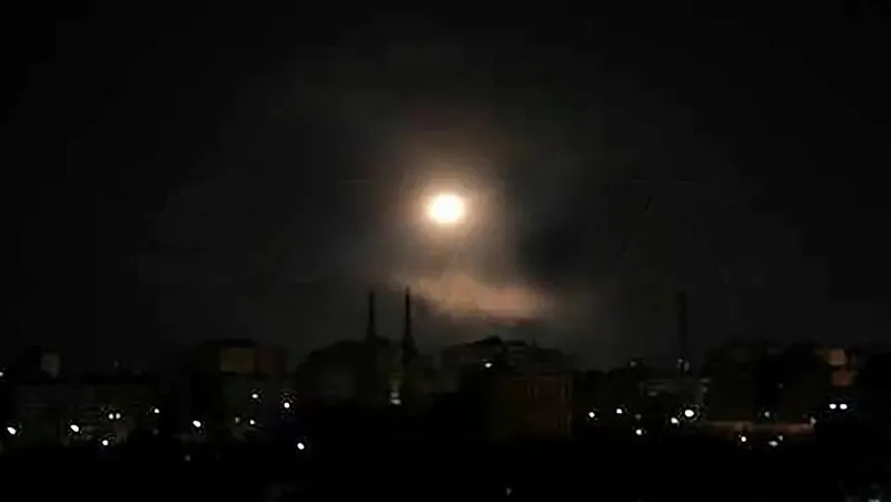 ​​​​​​​Israeli raids on sites in the vicinity of Damascus