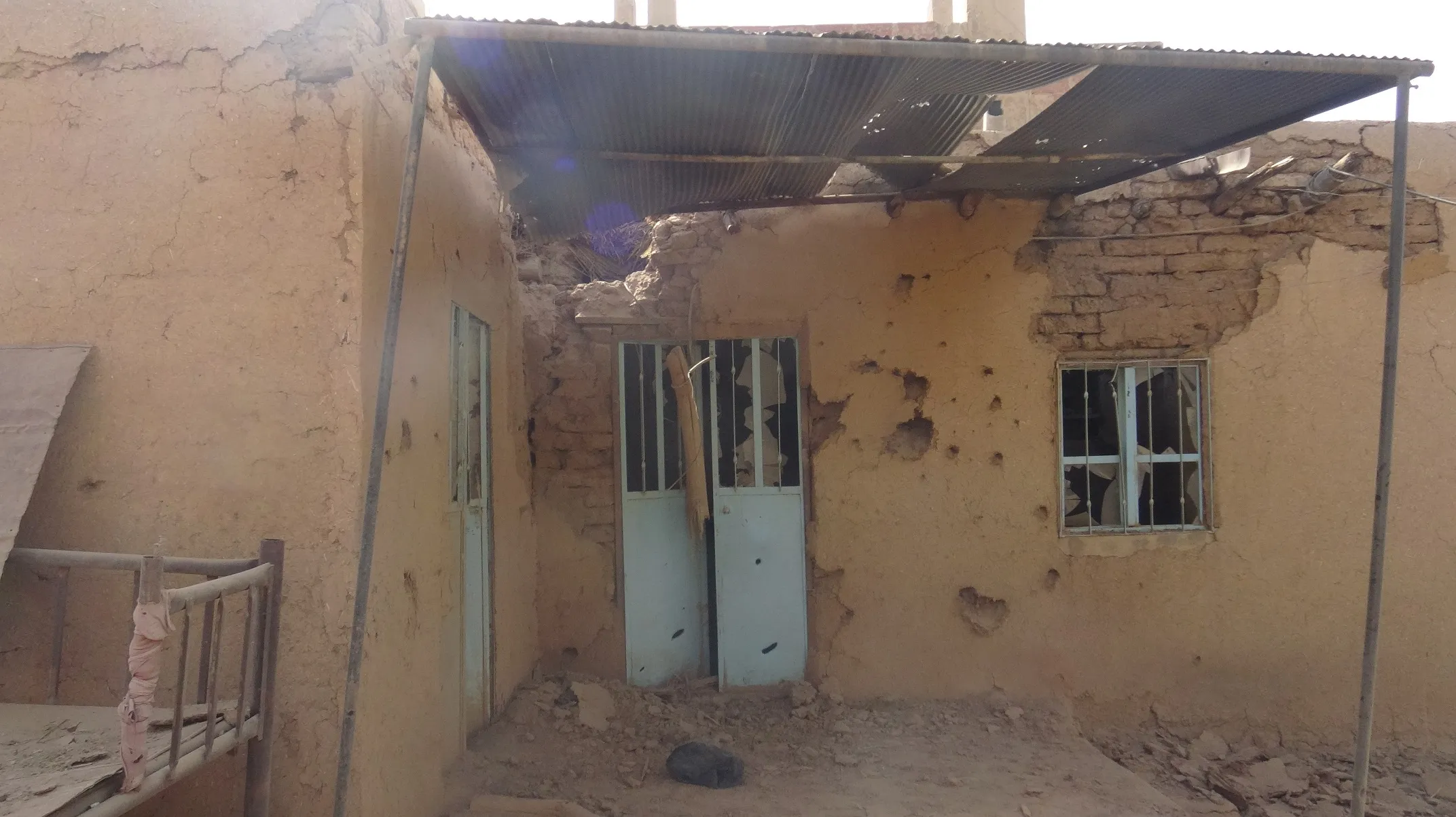 Outcome of 10 days of Turkish shelling on Tal Tamr and Zarghan