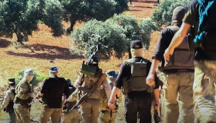 ​​​​​​​mutual shelling between mercenaries and Damascus forces in western countryside of Aleppo