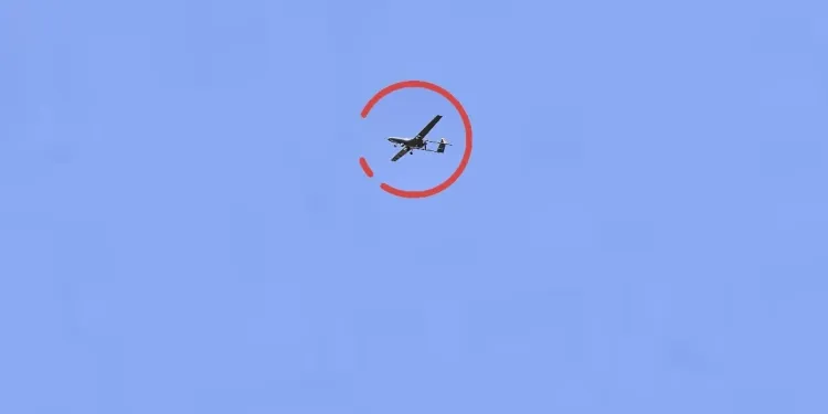 ​​​​​​​Roj News: An unidentified drone hover over Makhmour camp