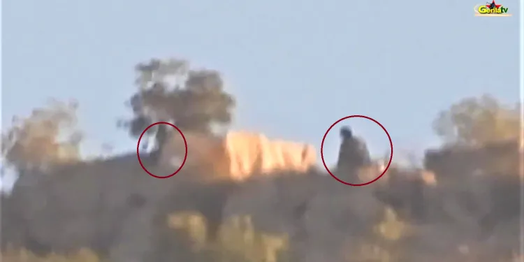 ​​​​​​​Guerrilla destroys the site of Turkish occupation and kills 4 of them
