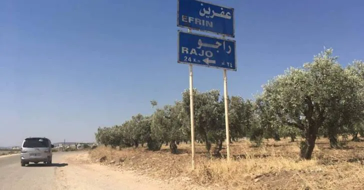 HTS mercenaries explode the shrine of Sheikh Moss in Rajo district