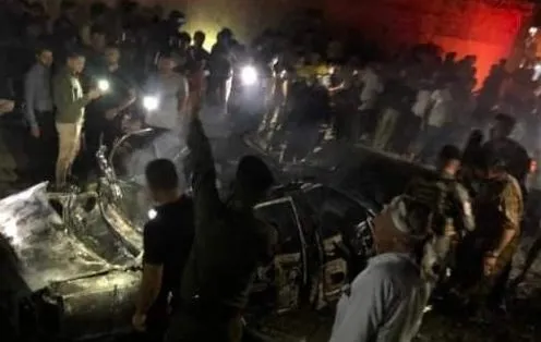 4 injured in explosion of a patrol car of Asayiş Ezidkhan in Şengal city