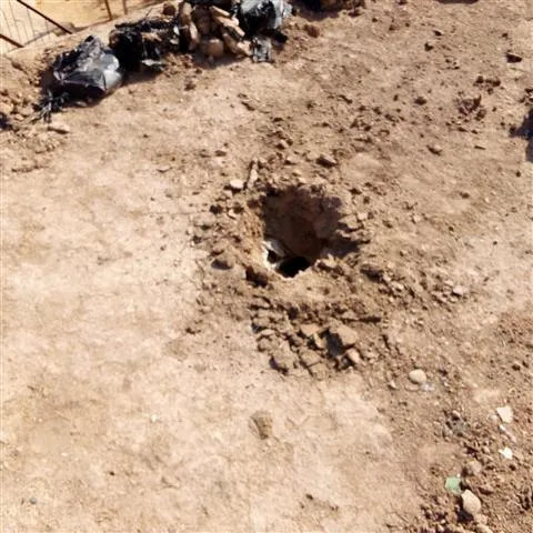 In pictures…the effects of the Turkish bombing on Zarghan district