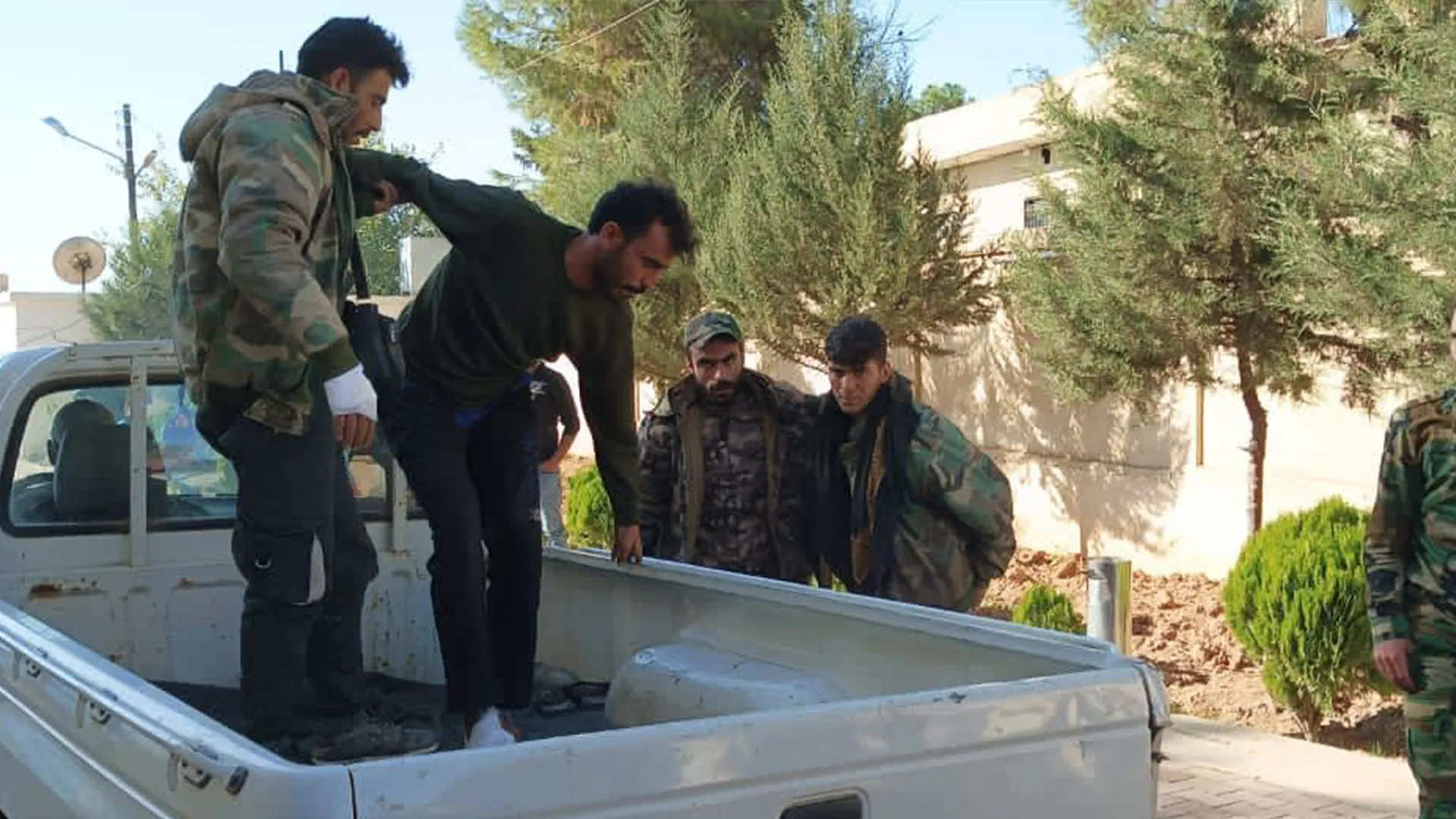 ANHA agency documents the names of 3 members of Damascus government injured in Zerghan