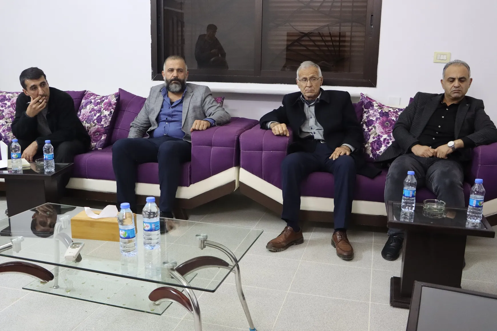 Catalan delegation visits Serêkaniyê Displaced Committee in Amuda district
