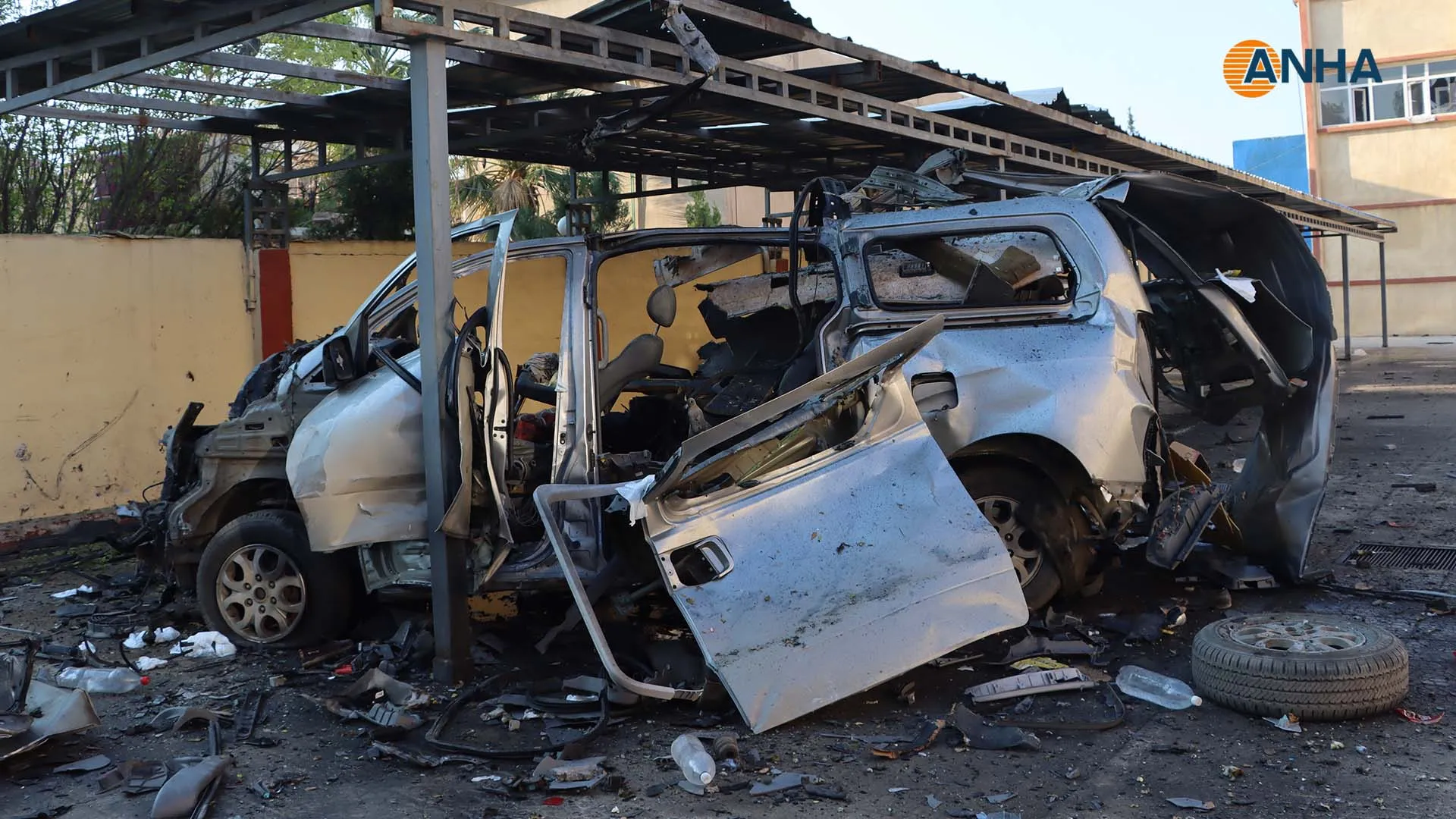 ​​​​​​​car exploded in Qamishlo city