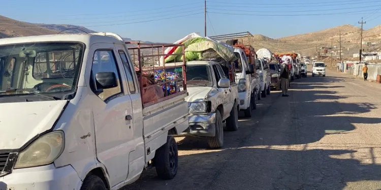 Roj News: 89 Yazidi families returned to Şengal