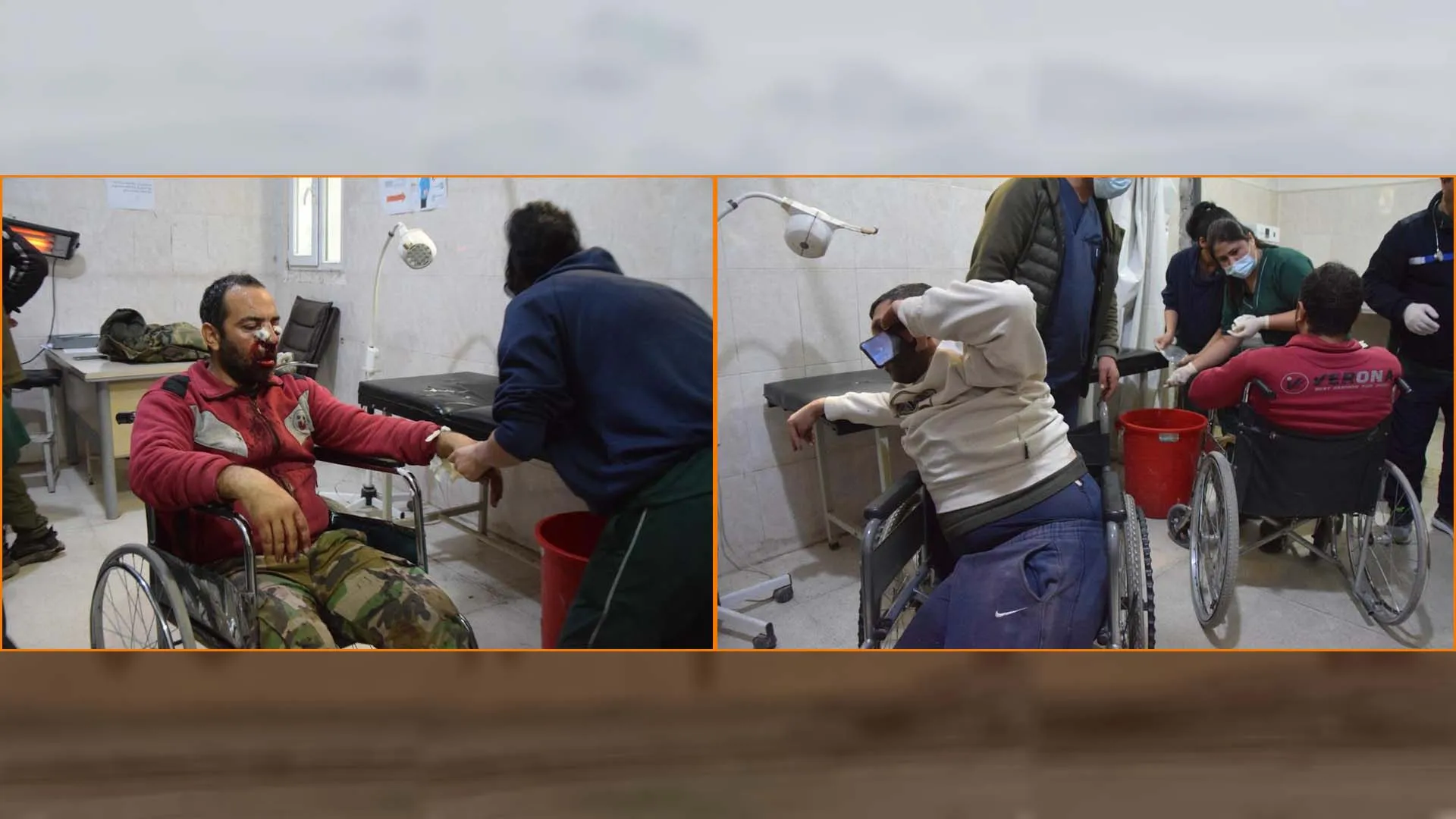 ​​​​​​​2 soldiers of Damascus troops wounded in Turkish attack on countryside of Kobani