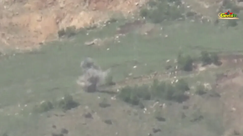 ​​​​​​​Guerrilla destroys Turkish military vehicle and kills 4 soldiers