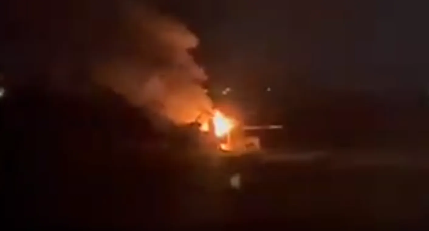 ​​​​​​​Turkish occupation drone targets a car in Amuda countryside