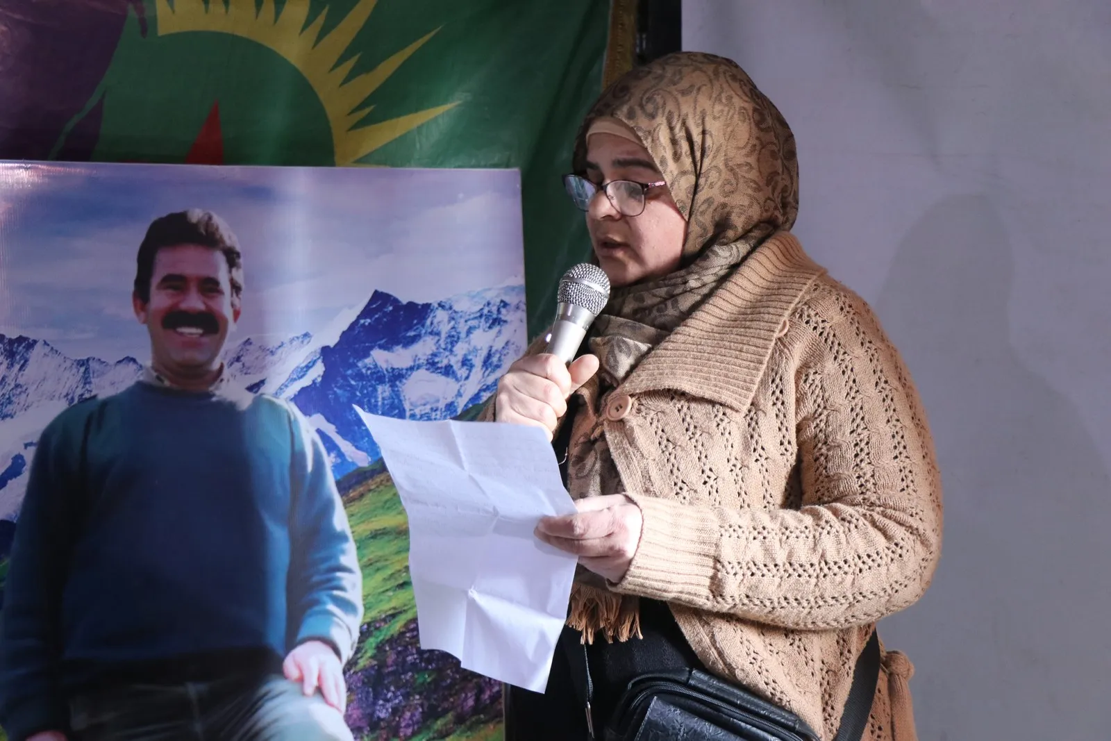 Sit-in tent in Aleppo confirms escalation of struggle to ensure  freedom of leader Ocalan