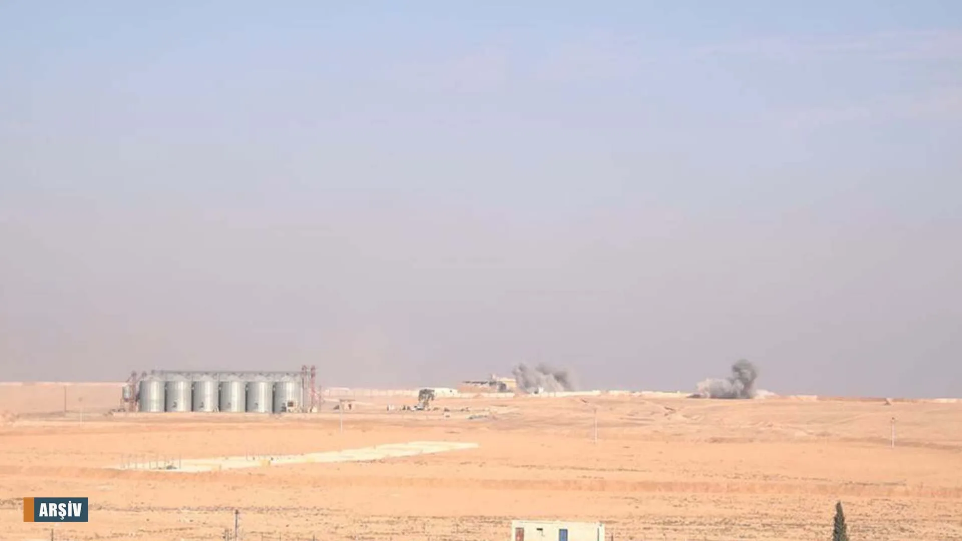 Turkish occupation bombs village of east Ain Issa