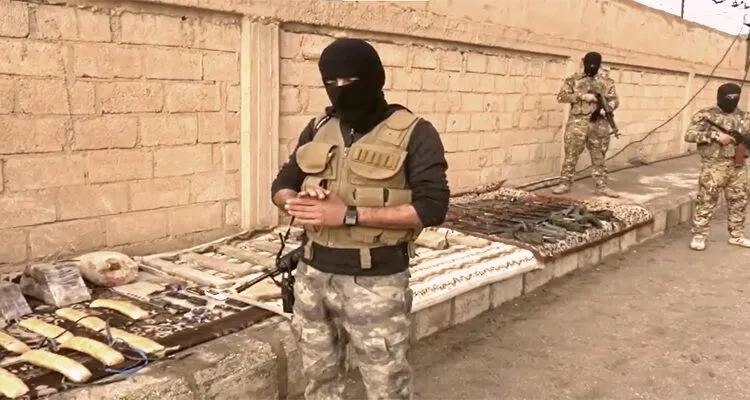 ​​​​​​​SDF uncover second weapons cache of ISIS in Al- Qirawan village