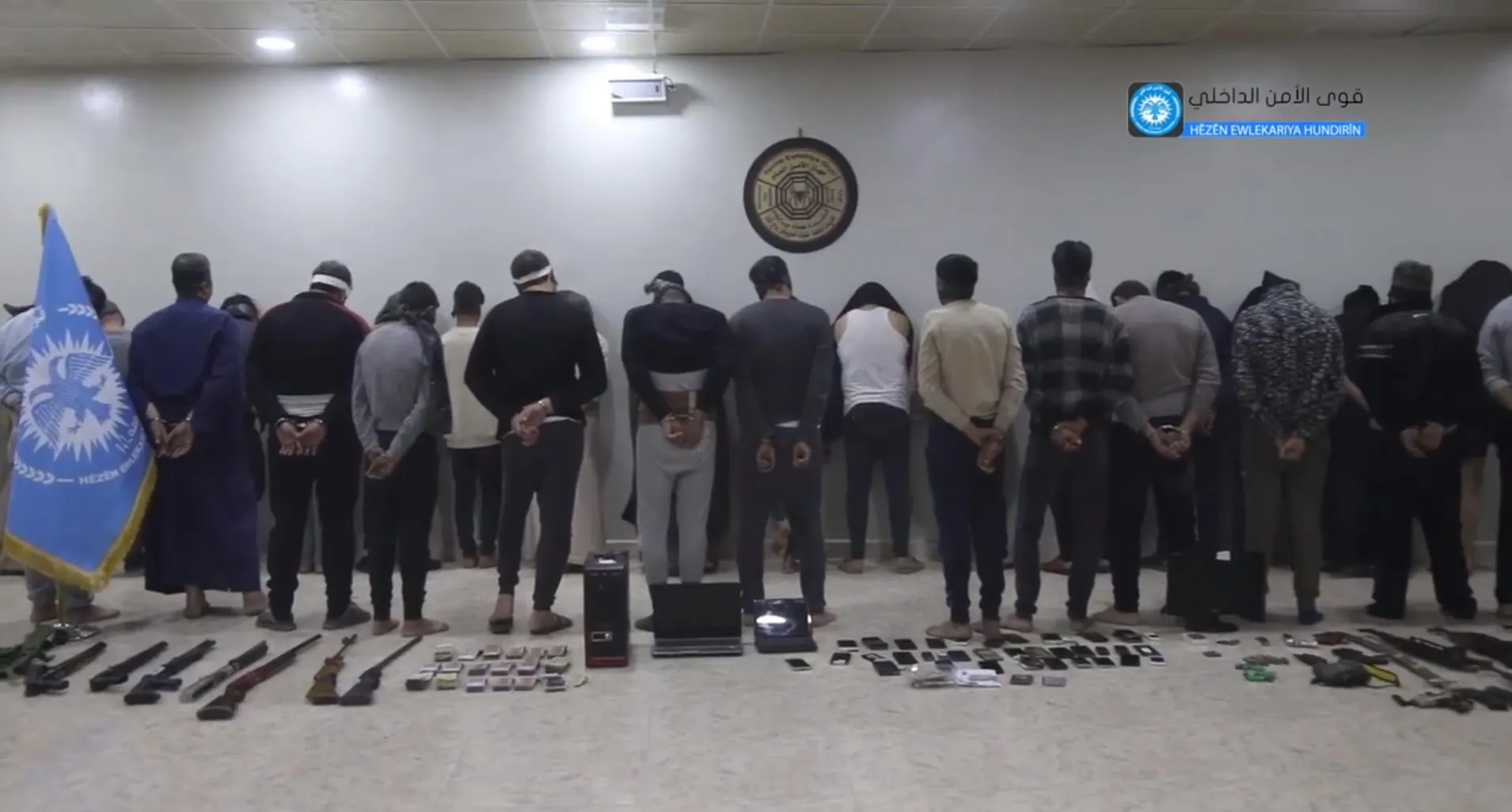 During operation al-Jazeera Thunderbolt..Security Forces arrest 36 ISIS's gangs