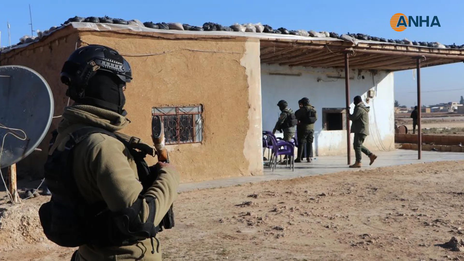 ​​​​​​​“Jazira Thunderbolt” One ISIS mercenary arrested, confiscation weapon