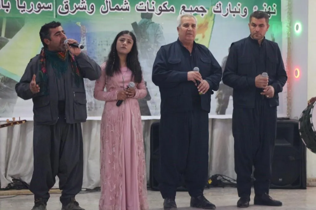 People of Euphrates region celebrate 8th anniversary of Kobane victory, 9th of declaration of AA