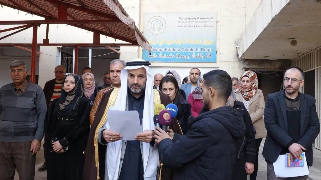​​​​​​​Office of Social Justice in Raqqa denounces acts of vandalism that affected public property